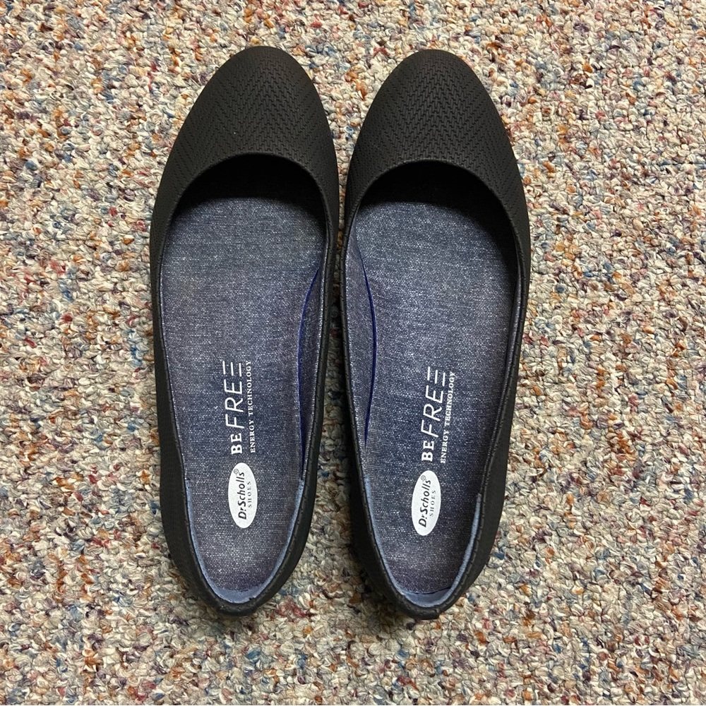 Dr. Scholl’s Black Flats